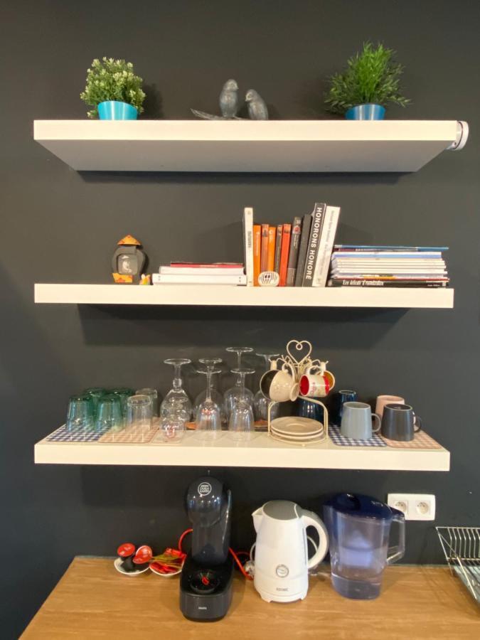 Modern Cozy Studio With Backyard أنتويرب المظهر الخارجي الصورة