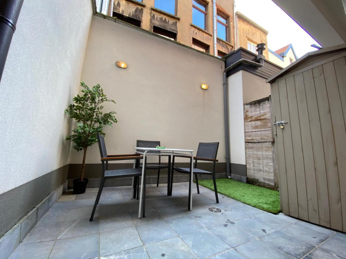 Modern Cozy Studio With Backyard أنتويرب المظهر الخارجي الصورة