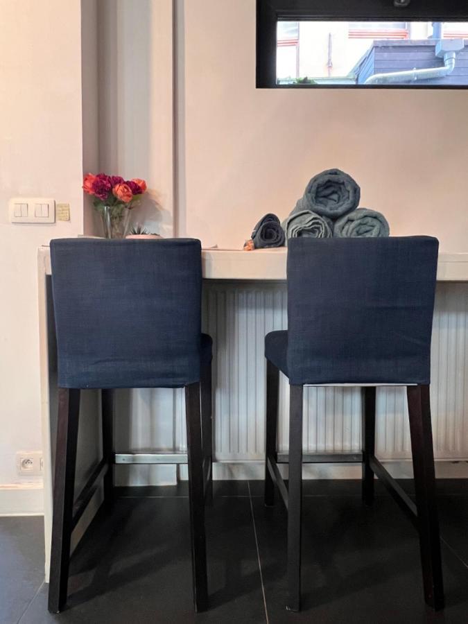 Modern Cozy Studio With Backyard أنتويرب المظهر الخارجي الصورة
