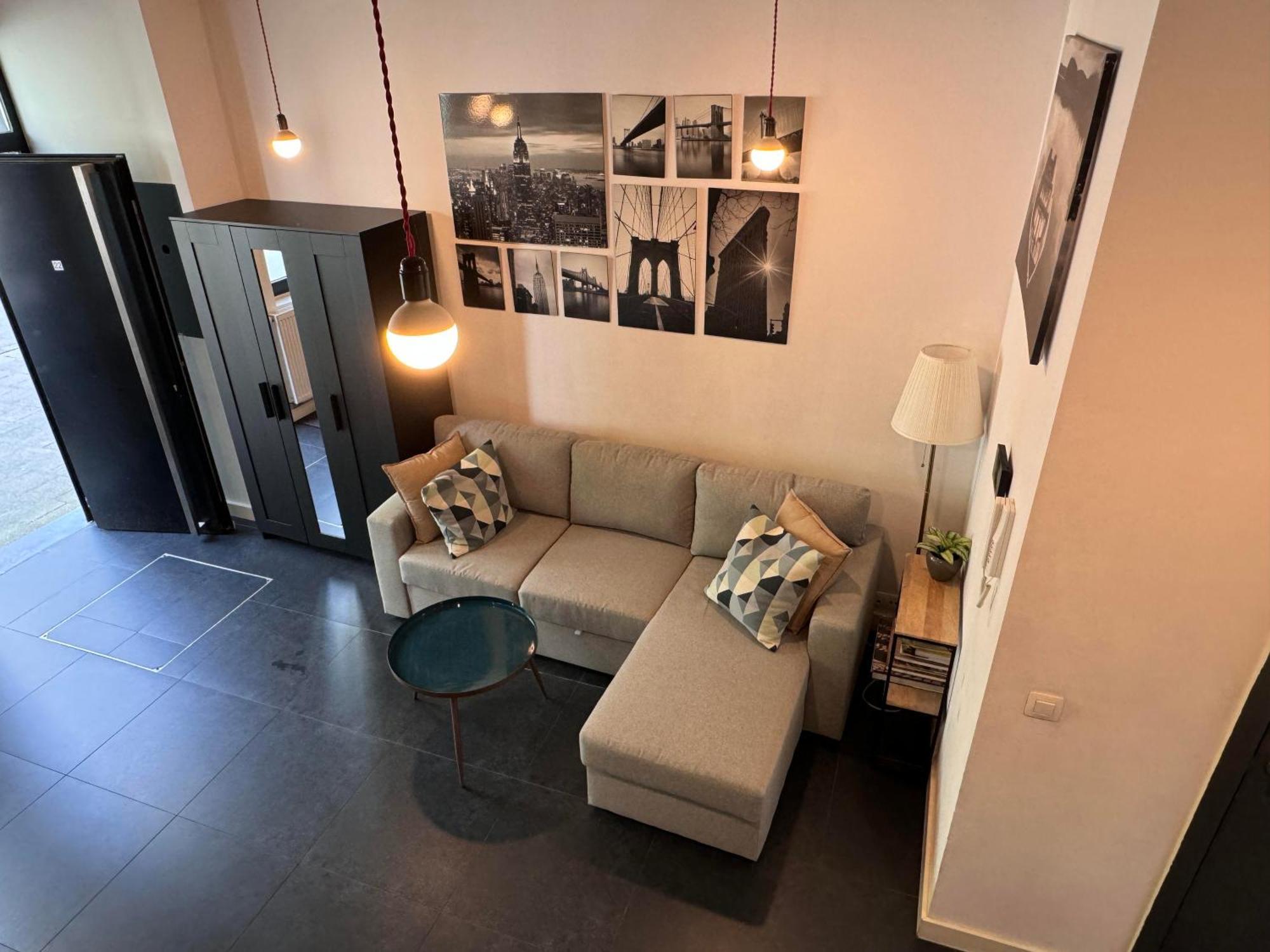 Modern Cozy Studio With Backyard أنتويرب المظهر الخارجي الصورة