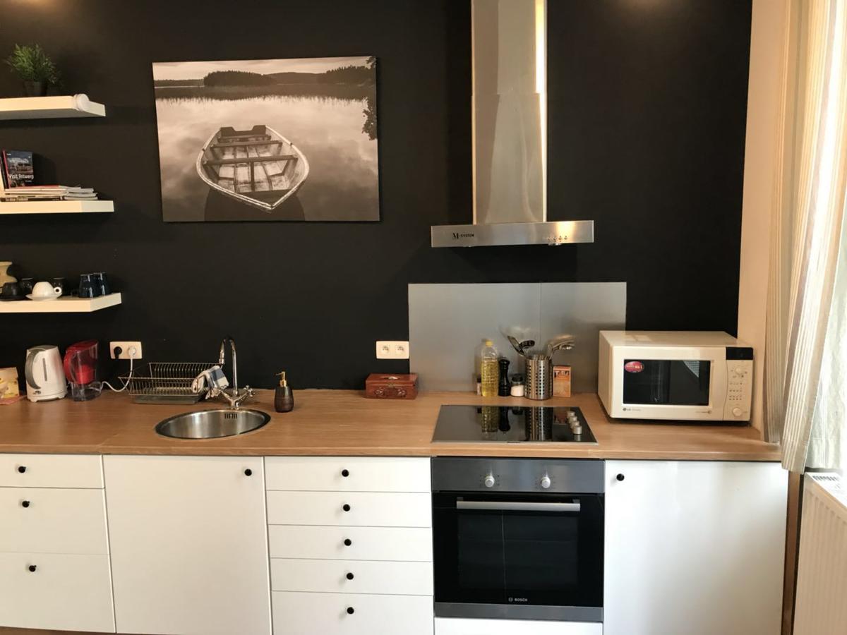 Modern Cozy Studio With Backyard أنتويرب المظهر الخارجي الصورة