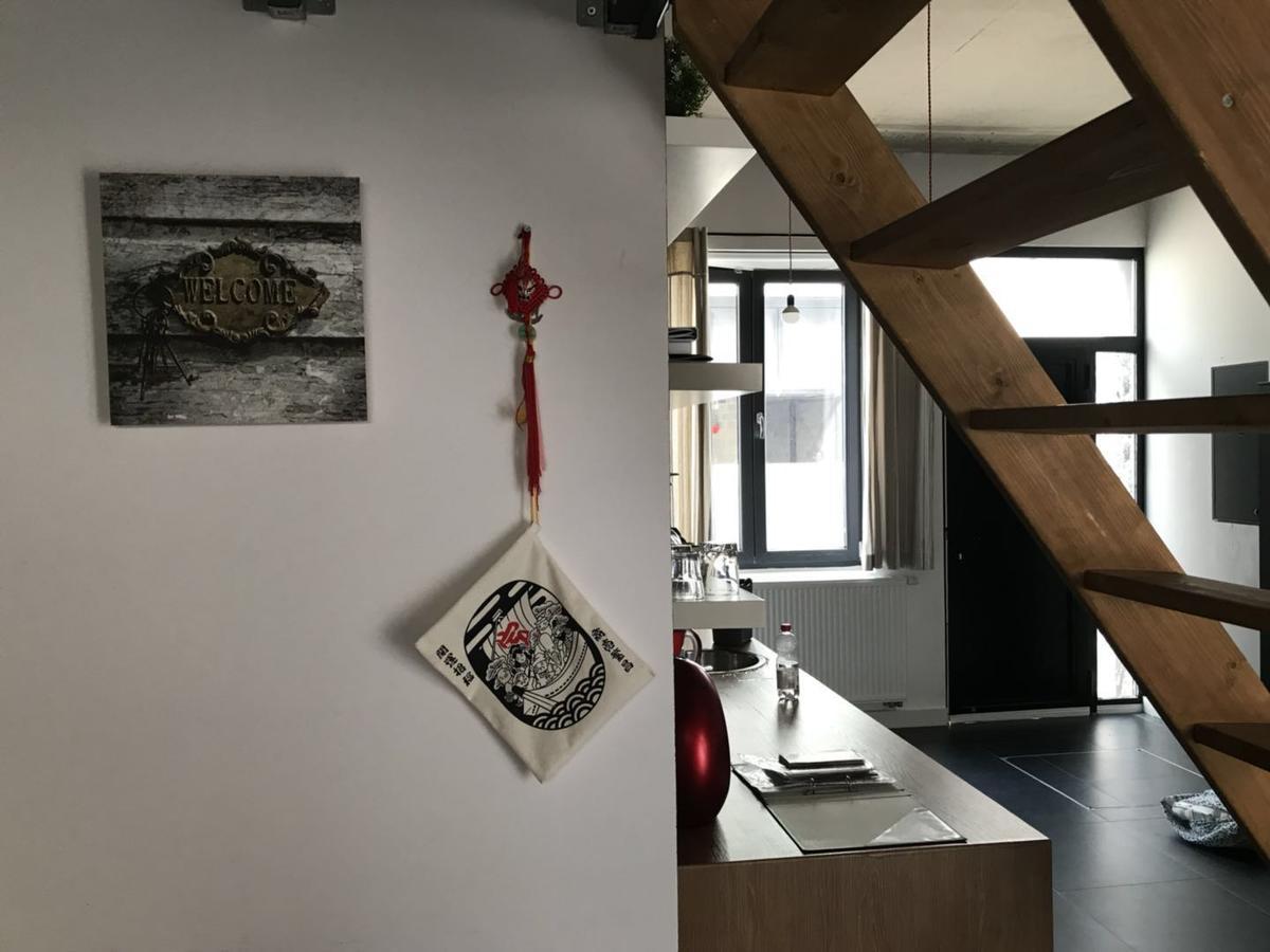 Modern Cozy Studio With Backyard أنتويرب المظهر الخارجي الصورة